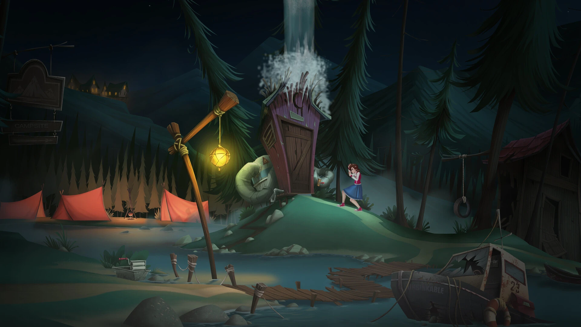 3 Minutes to Midnight - A Comedy Graphic Adventure mac游戏 screenshot-0