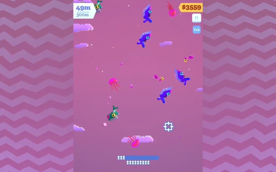 Ridiculous Fishing EX mac游戏 screenshot-2