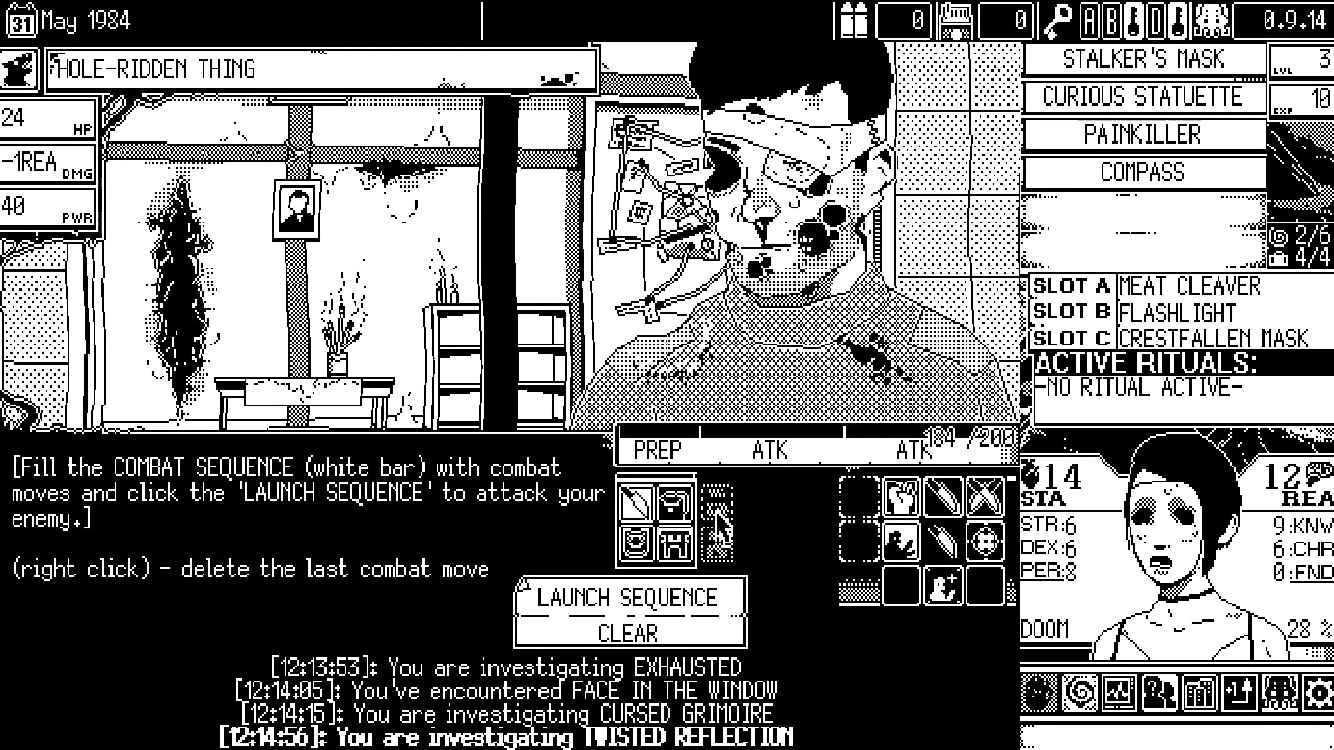 WORLD OF HORROR mac游戏 screenshot-5