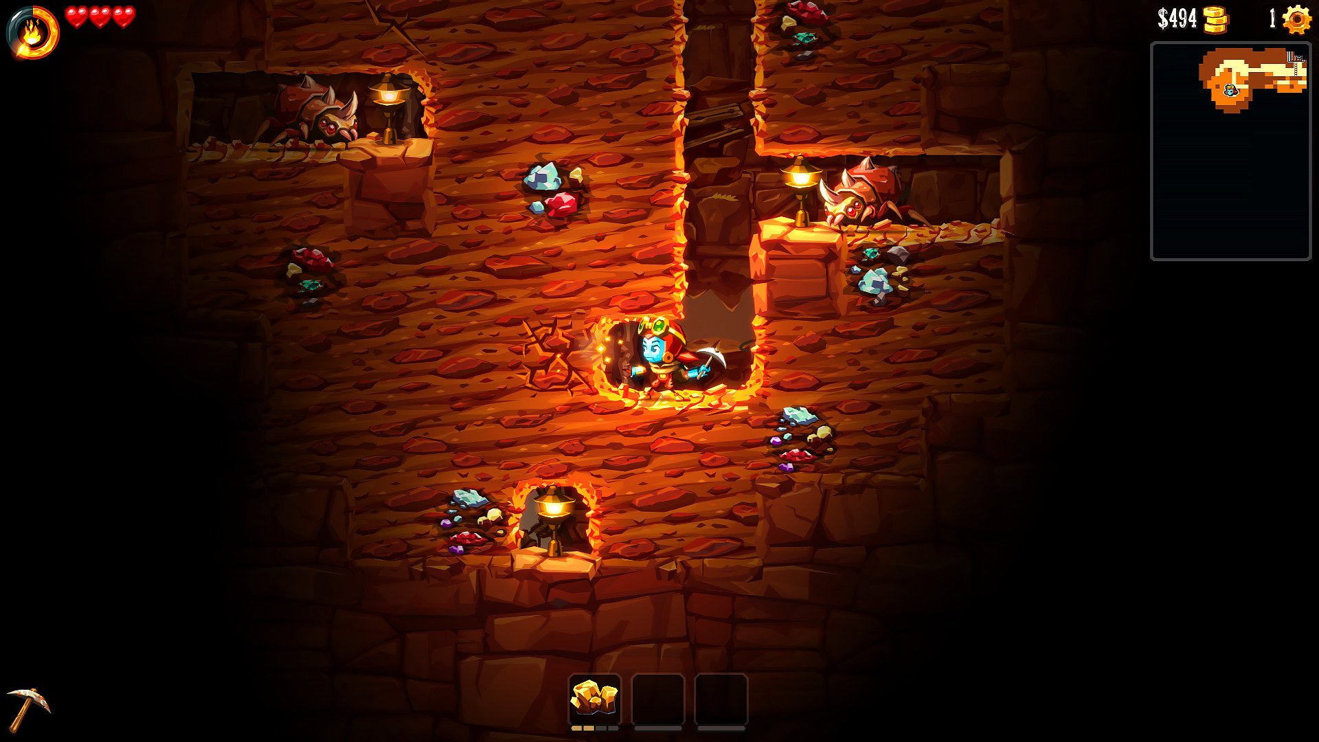 SteamWorld Dig 2 mac游戏 screenshot-1