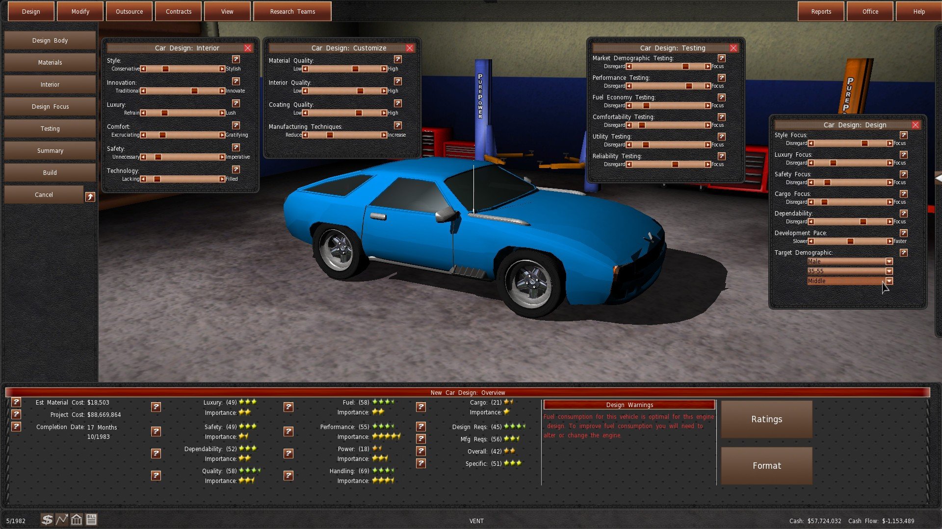 GearCity mac游戏 screenshot-0