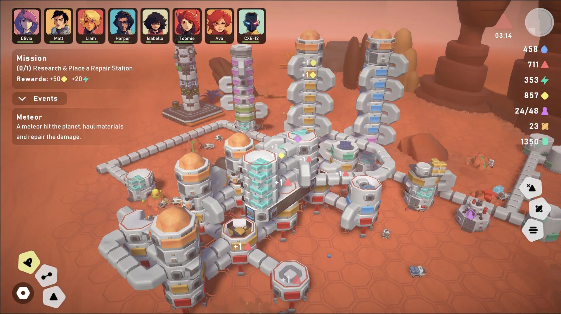 Stellar Settlers: Space Base Builder mac游戏 screenshot-1