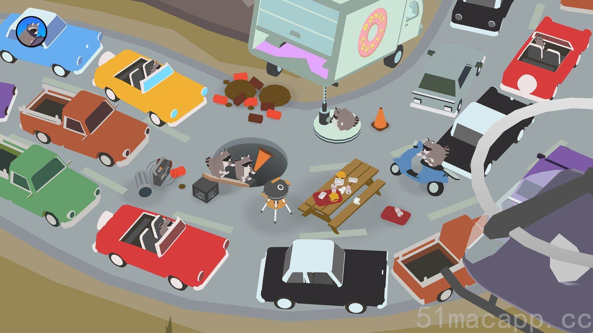 Donut County mac游戏 screenshot-3