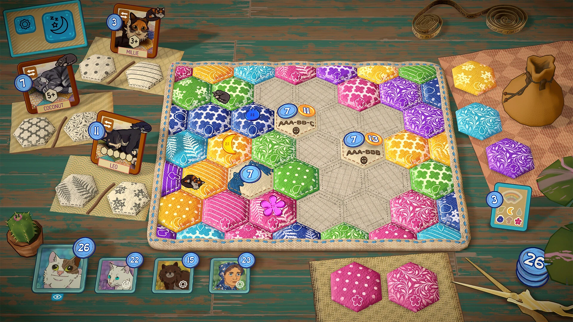 Quilts and Cats of Calico mac游戏 screenshot-1