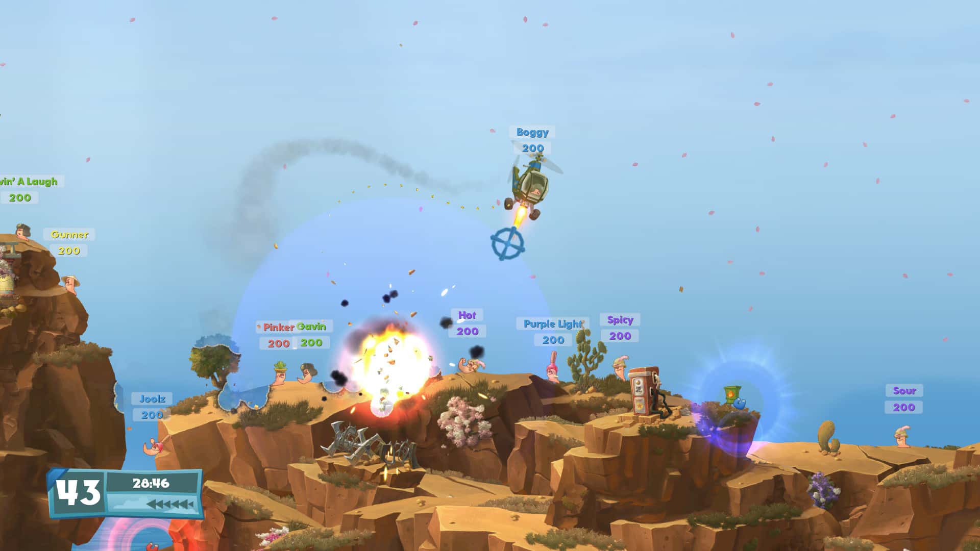 Worms W.M.D mac游戏 screenshot-2