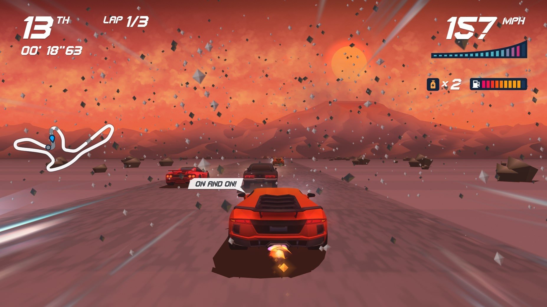 Horizon Chase Turbo mac游戏 screenshot-5