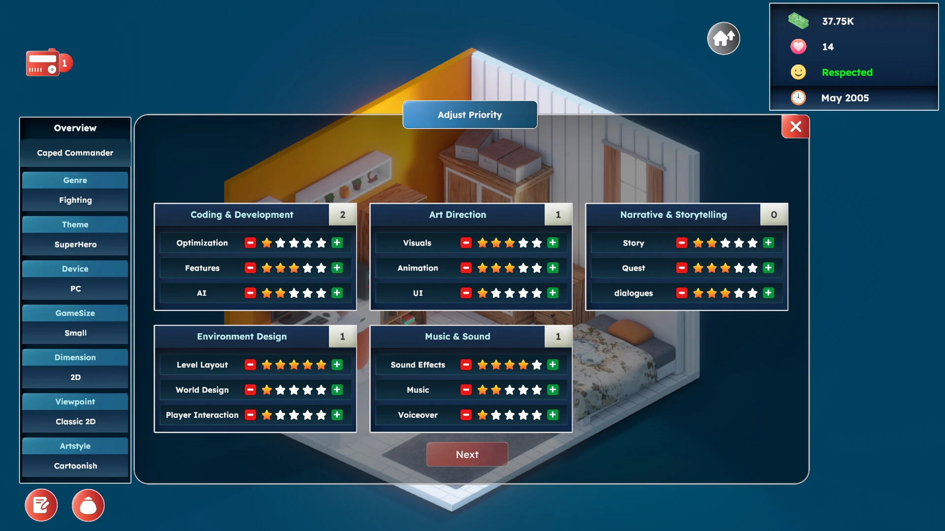 Game Builder Tycoon mac游戏 screenshot-2