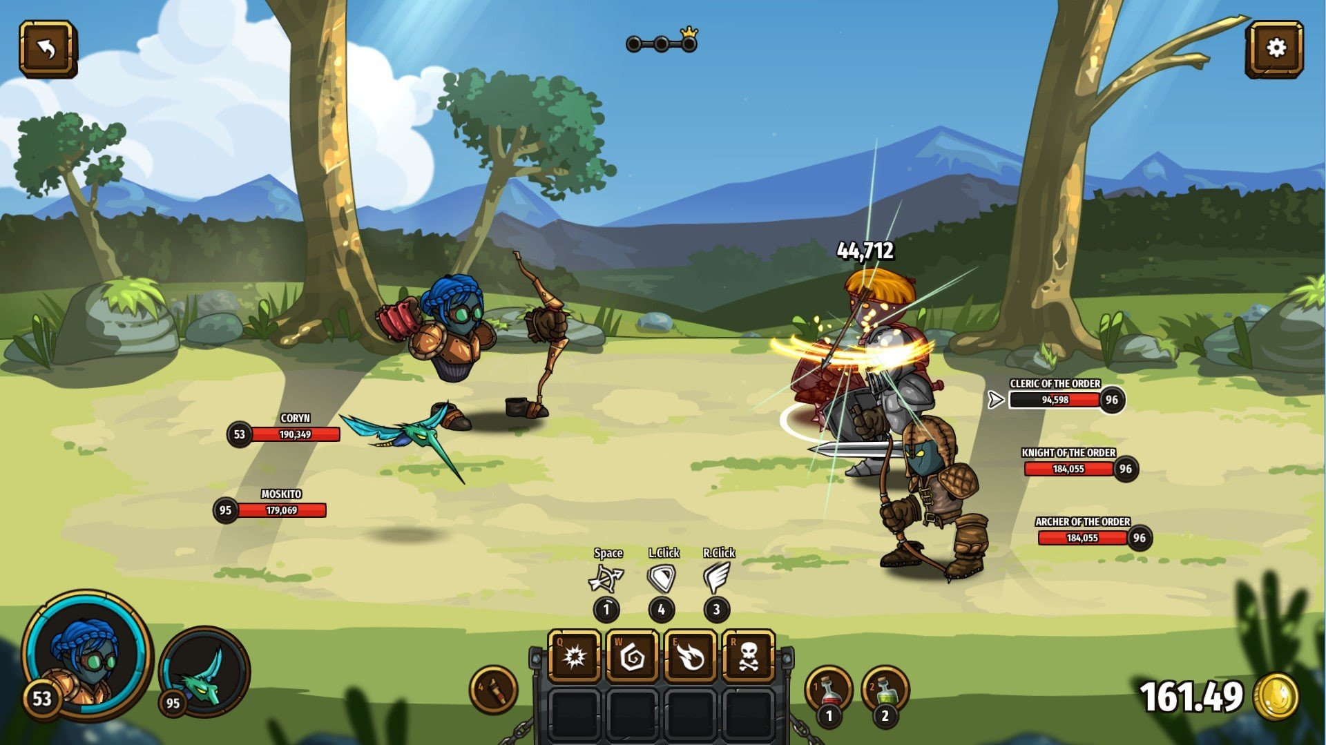 Swords & Souls: Neverseen mac游戏 screenshot-1
