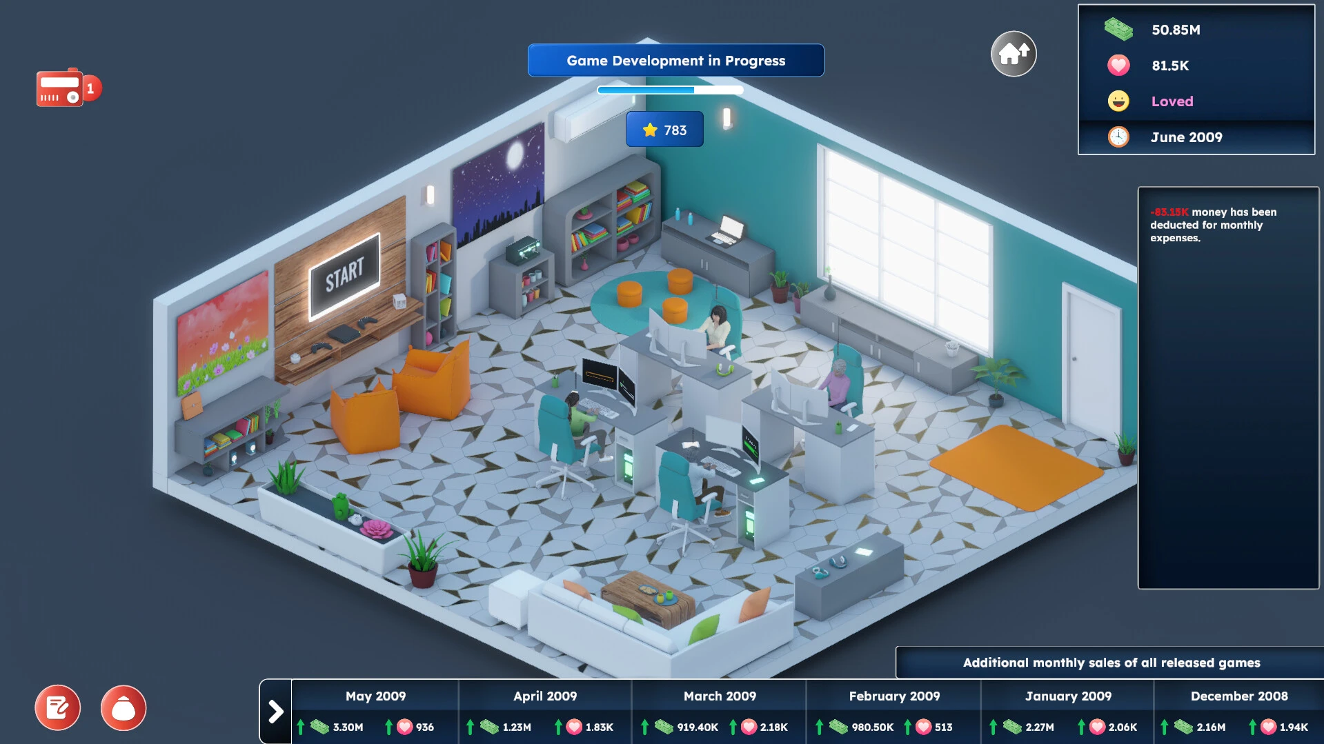 Game Builder Tycoon mac游戏 screenshot-3