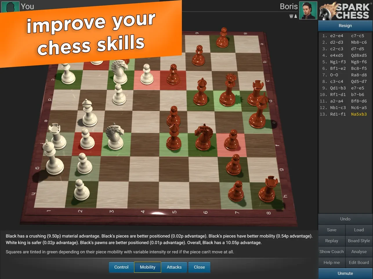 SparkChess Pro mac游戏 screenshot-3