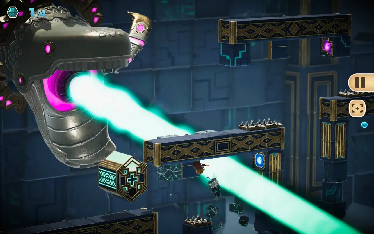 Frogger and the Rumbling Ruins mac游戏 screenshot-1