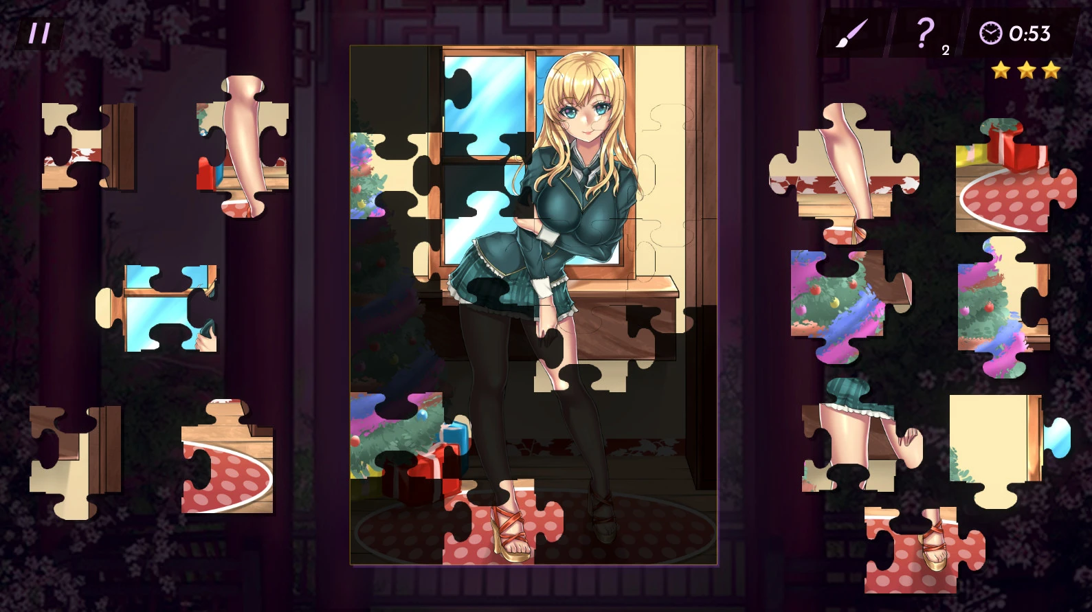 Hentai Jigsaw Puzzle mac游戏 screenshot-2