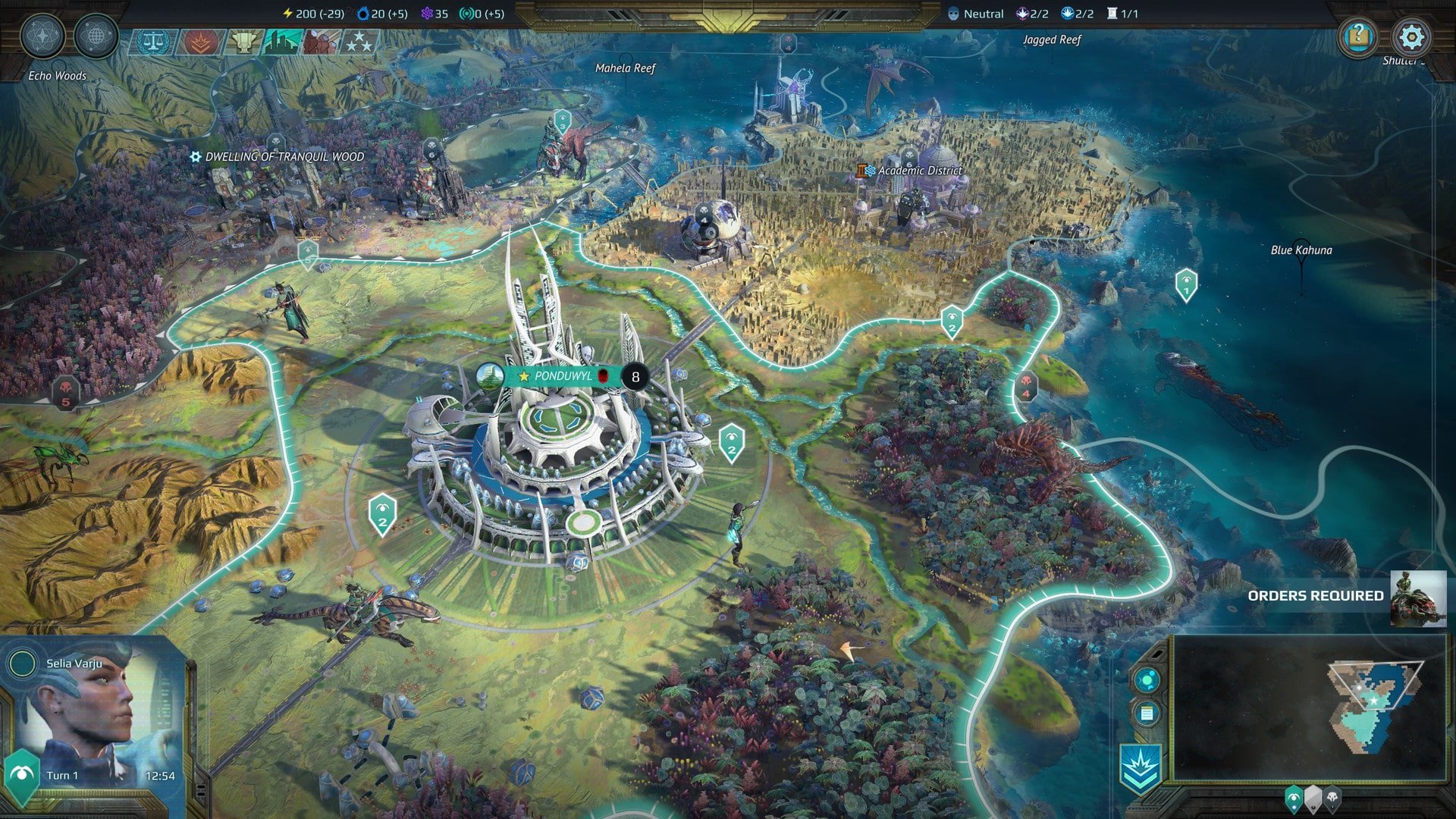 Age of Wonders: Planetfall mac游戏 screenshot-2
