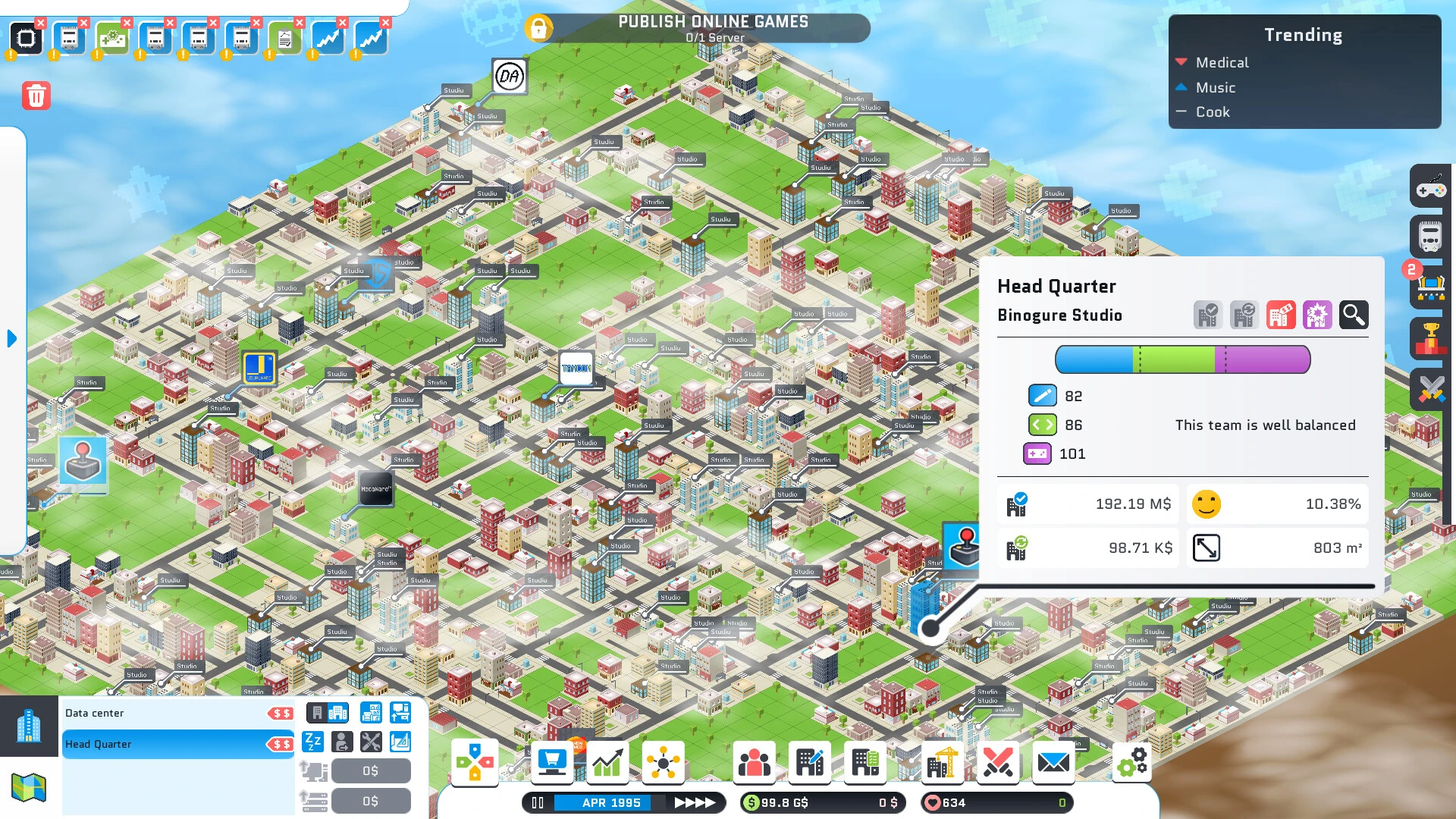City Game Studio: Your Game Dev Adventure Begins mac游戏 screenshot-1
