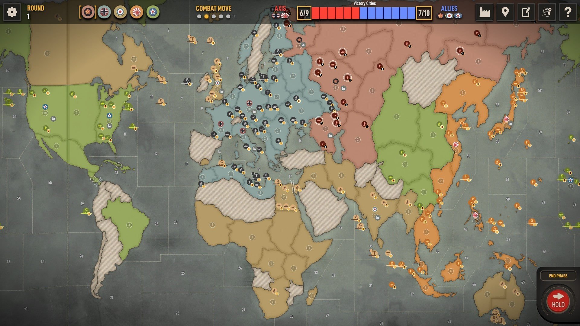 Axis & Allies 1942 Online mac游戏 screenshot-1