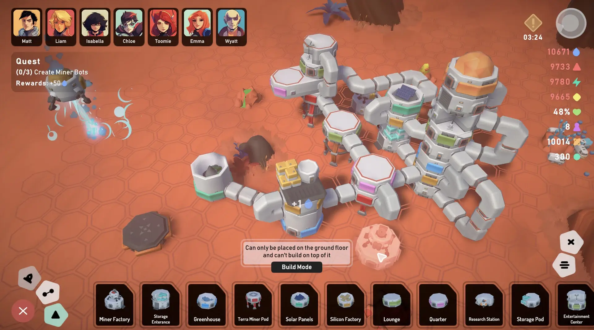 Stellar Settlers: Space Base Builder mac游戏 screenshot-0