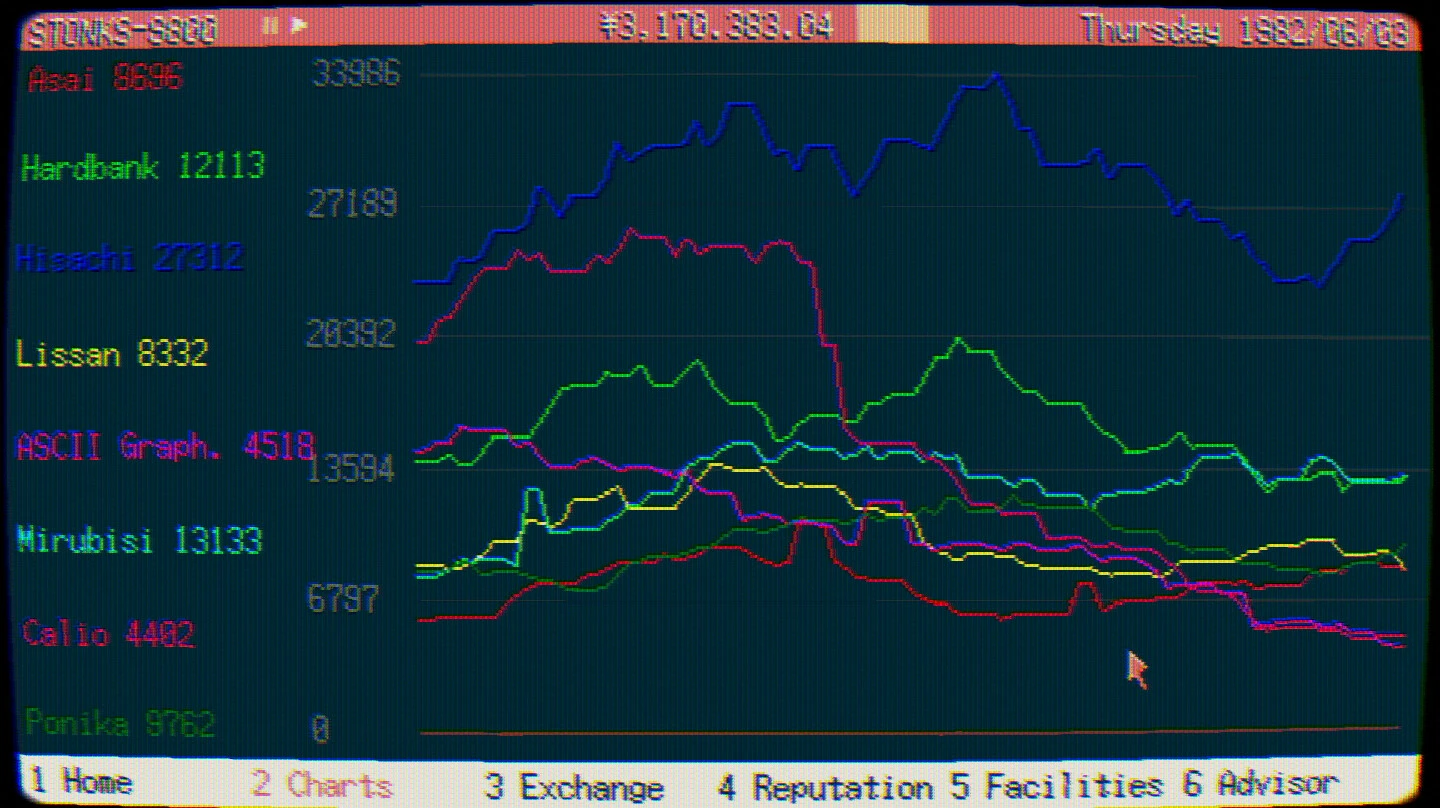 STONKS-9800: Stock Market Simulator mac游戏 screenshot-0