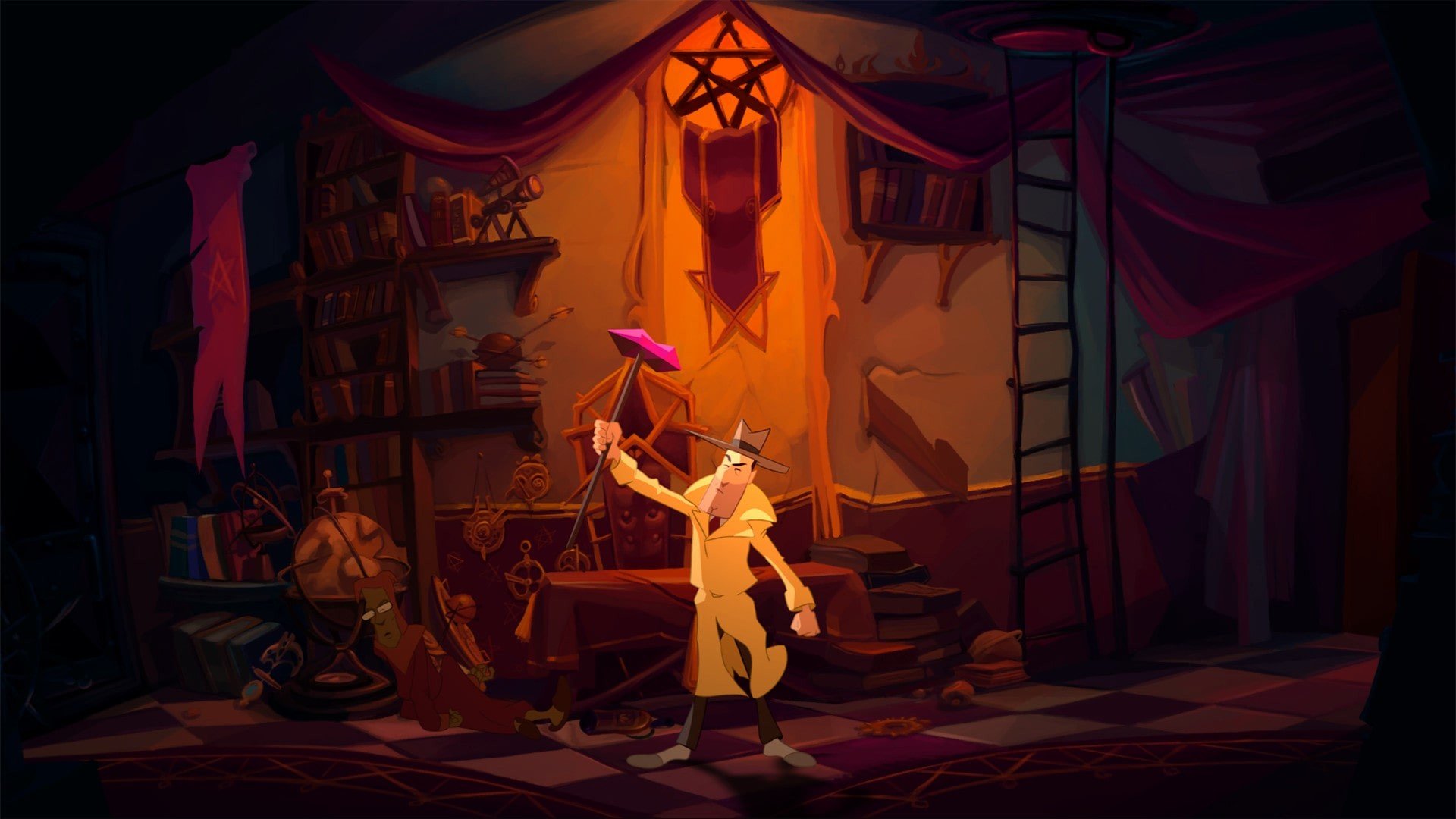 Gibbous - A Cthulhu Adventure mac游戏 screenshot-3