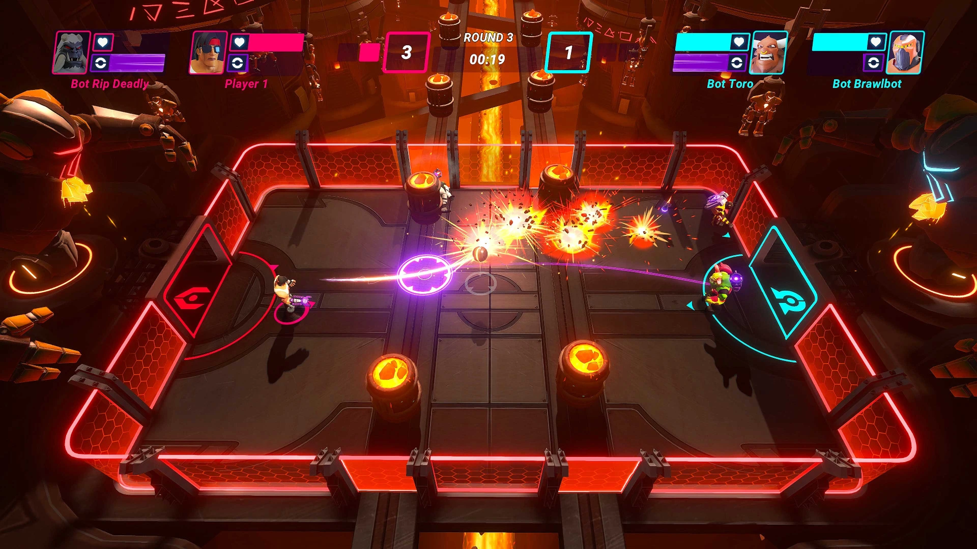 HyperBrawl Tournament mac游戏 screenshot-2