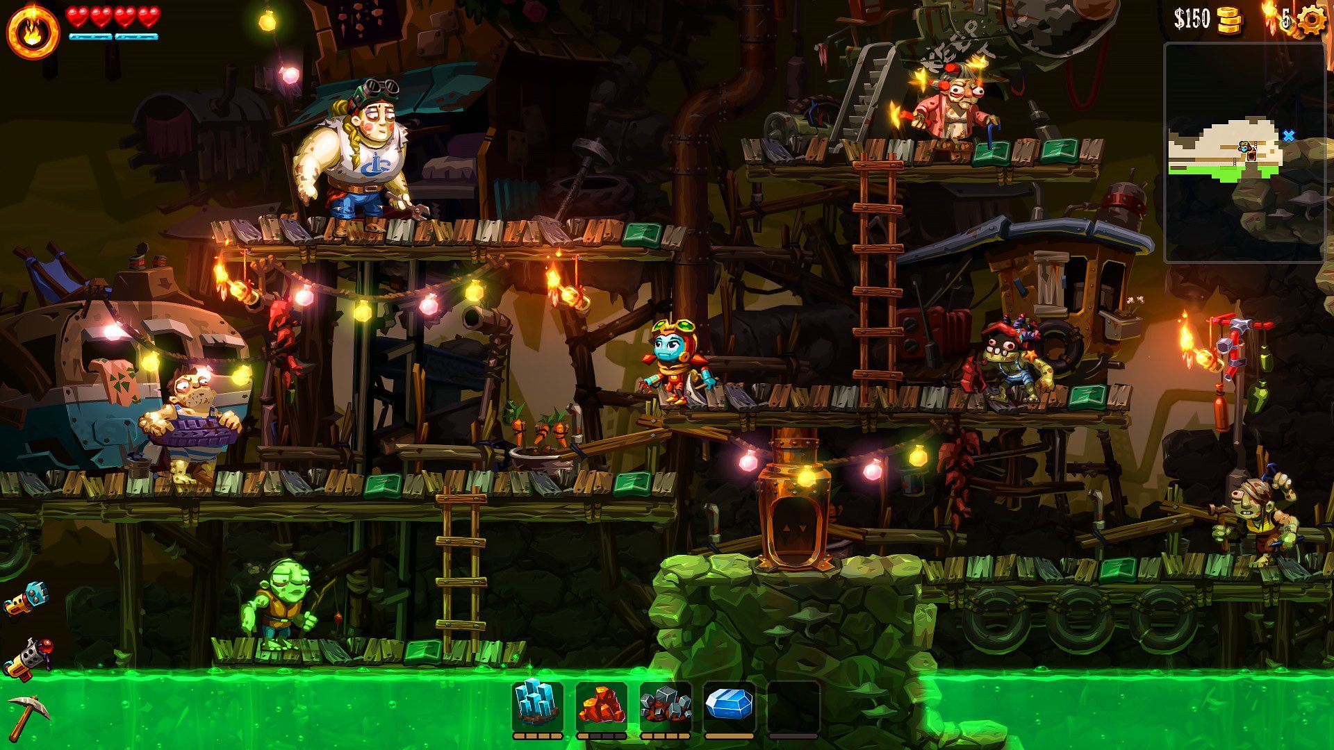SteamWorld Dig 2 mac游戏 screenshot-3