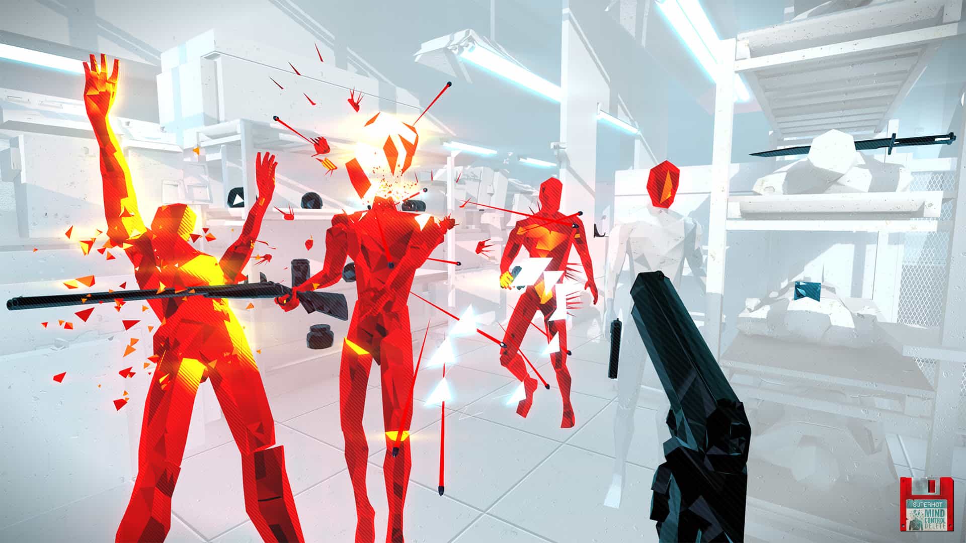 Superhot: Mind Control Delete mac游戏 screenshot-1