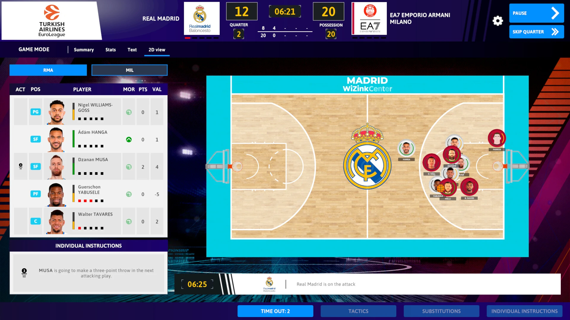 International Basketball Manager mac游戏 screenshot-3