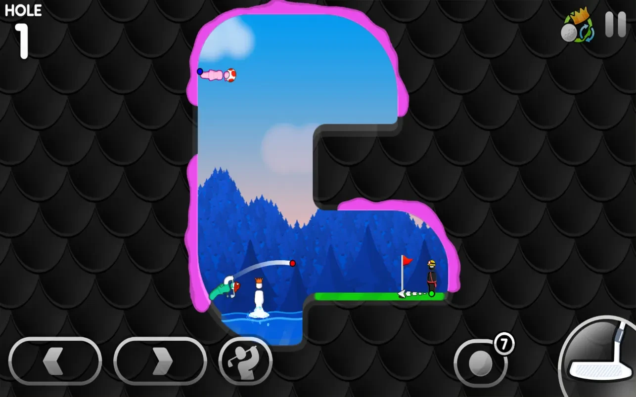 Super Stickman Golf 3 mac游戏 screenshot-3
