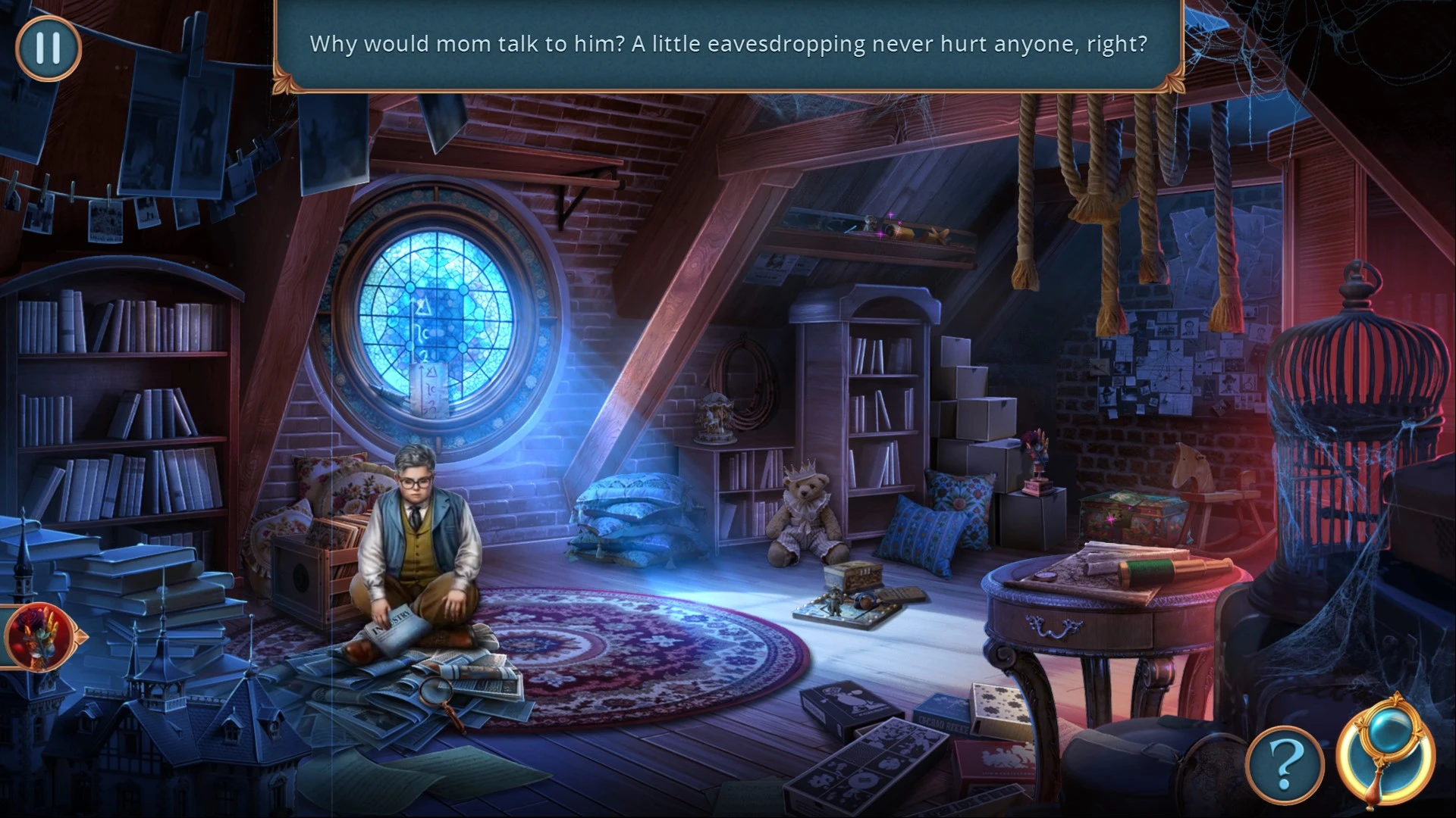 Detective Club: Missing in the Fog Collector's Edition mac游戏 screenshot-0