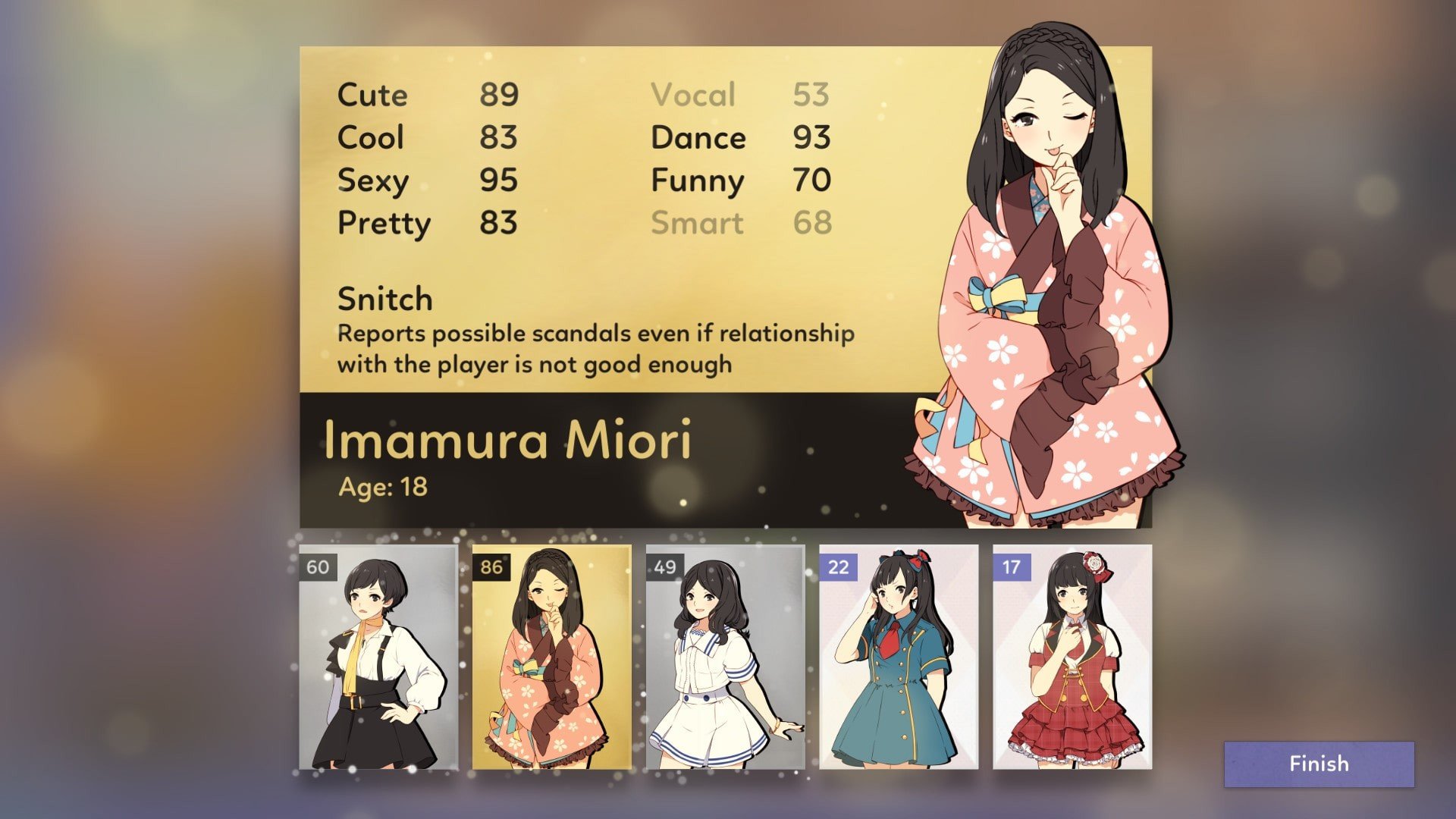 Idol Manager mac游戏 screenshot-0