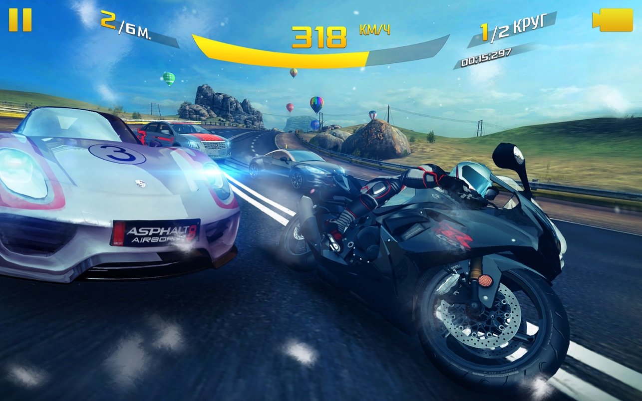Asphalt 8: Airborne+ mac游戏 screenshot-2