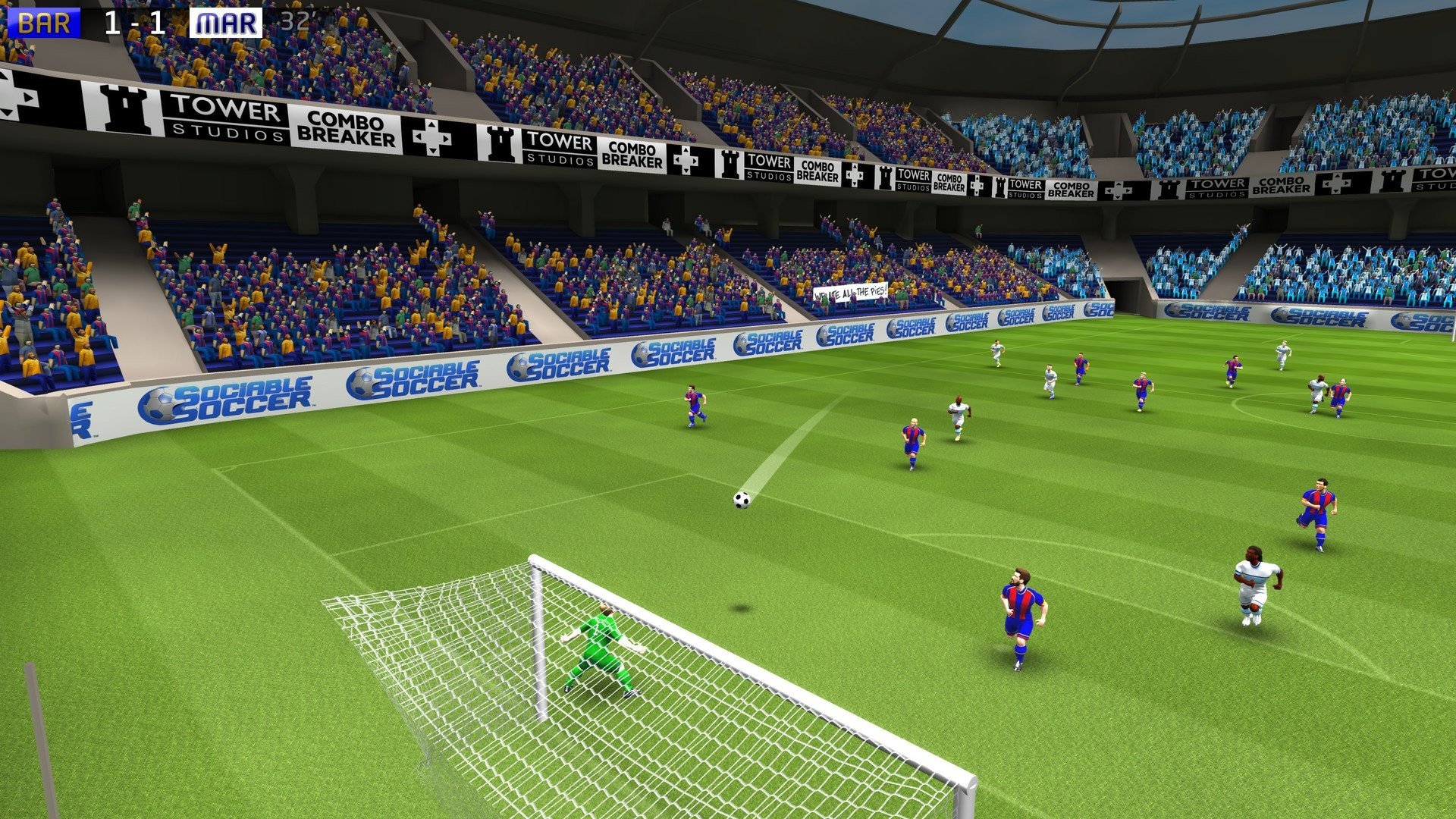 Sociable Soccer mac游戏 screenshot-2