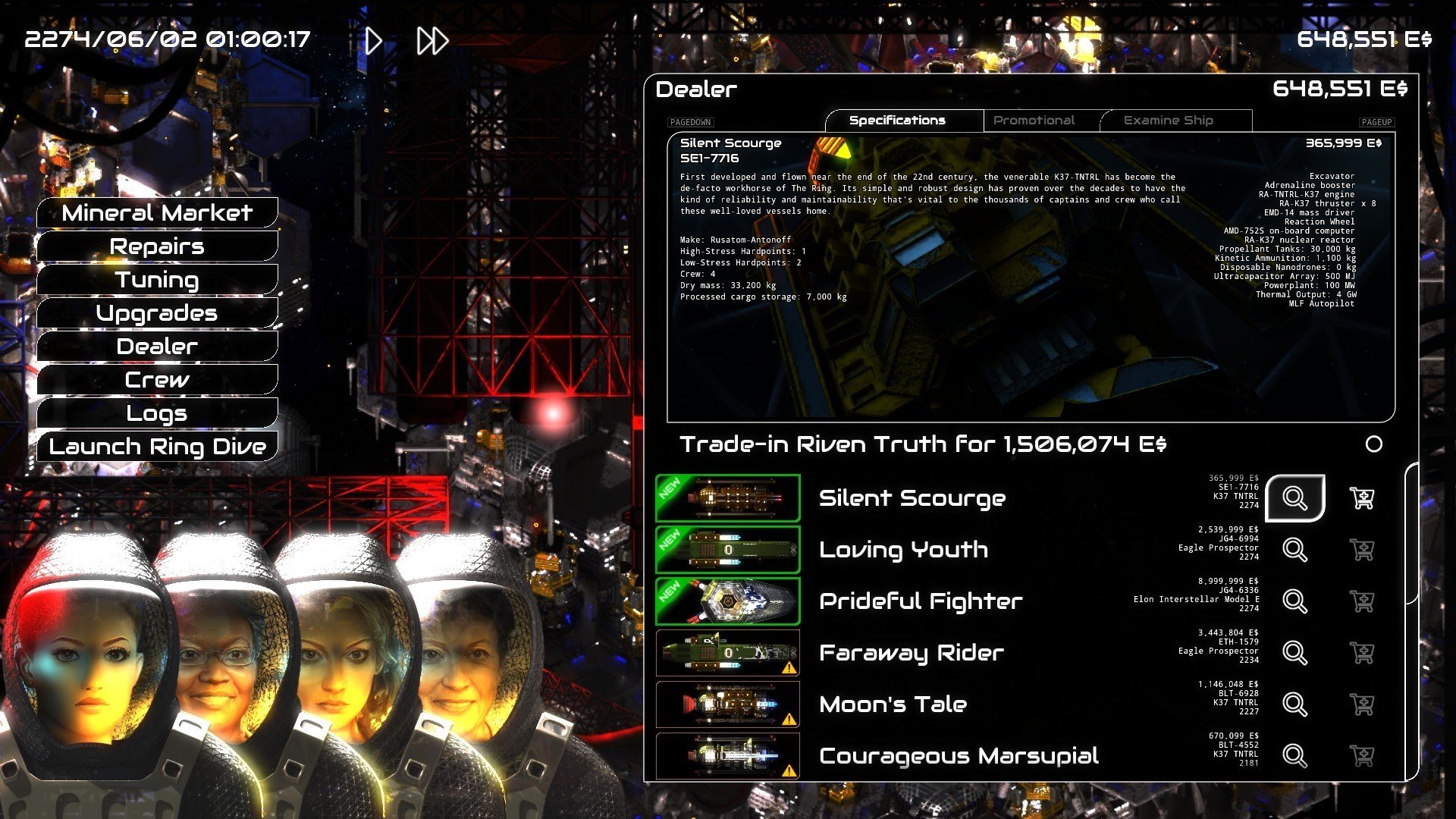ΔV: Rings of Saturn mac游戏 screenshot-2