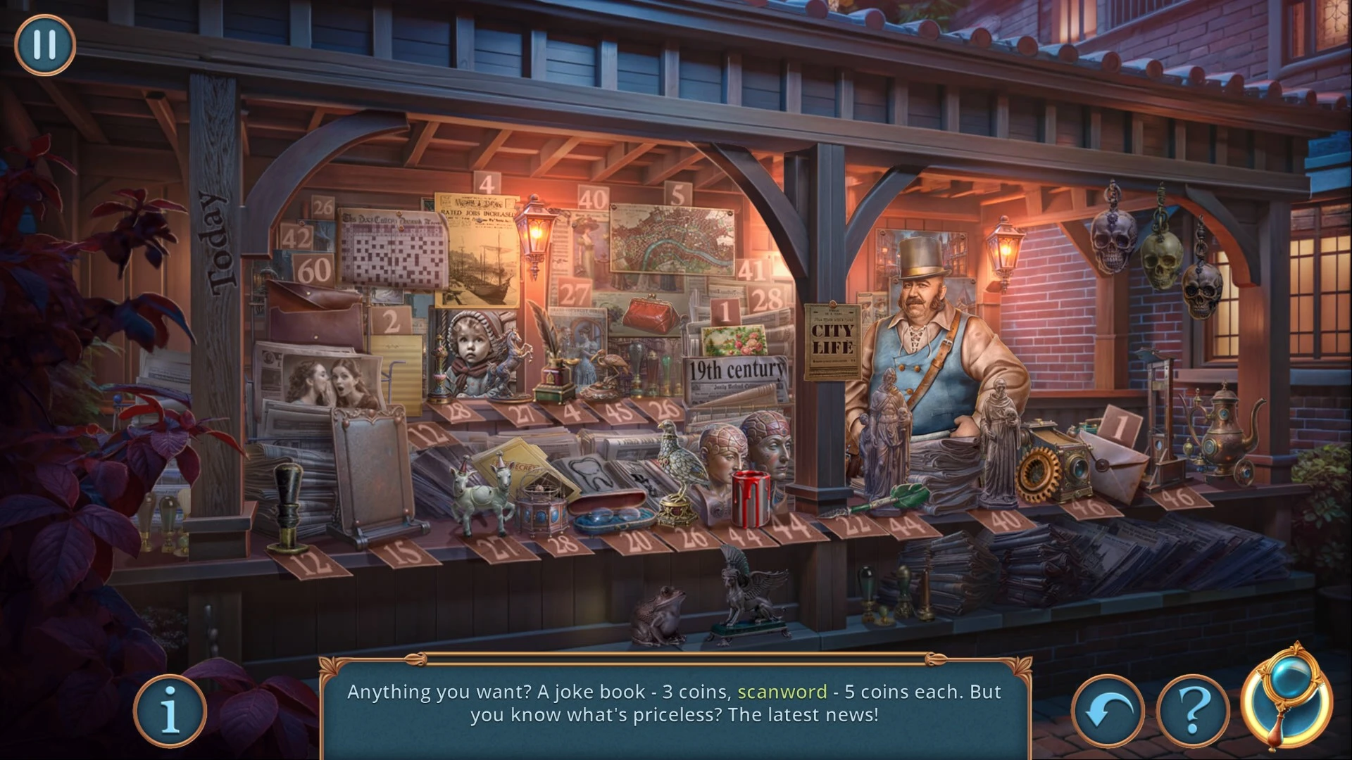 Detective Club: Missing in the Fog Collector's Edition mac游戏 screenshot-3