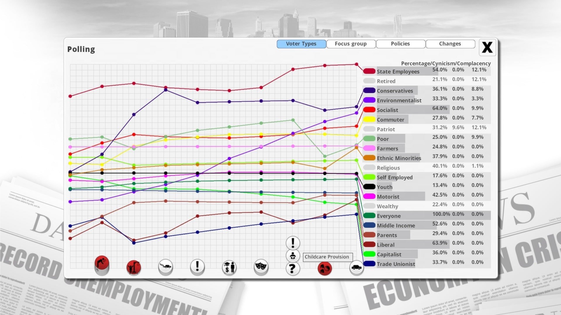 Democracy 3 mac游戏 screenshot-1