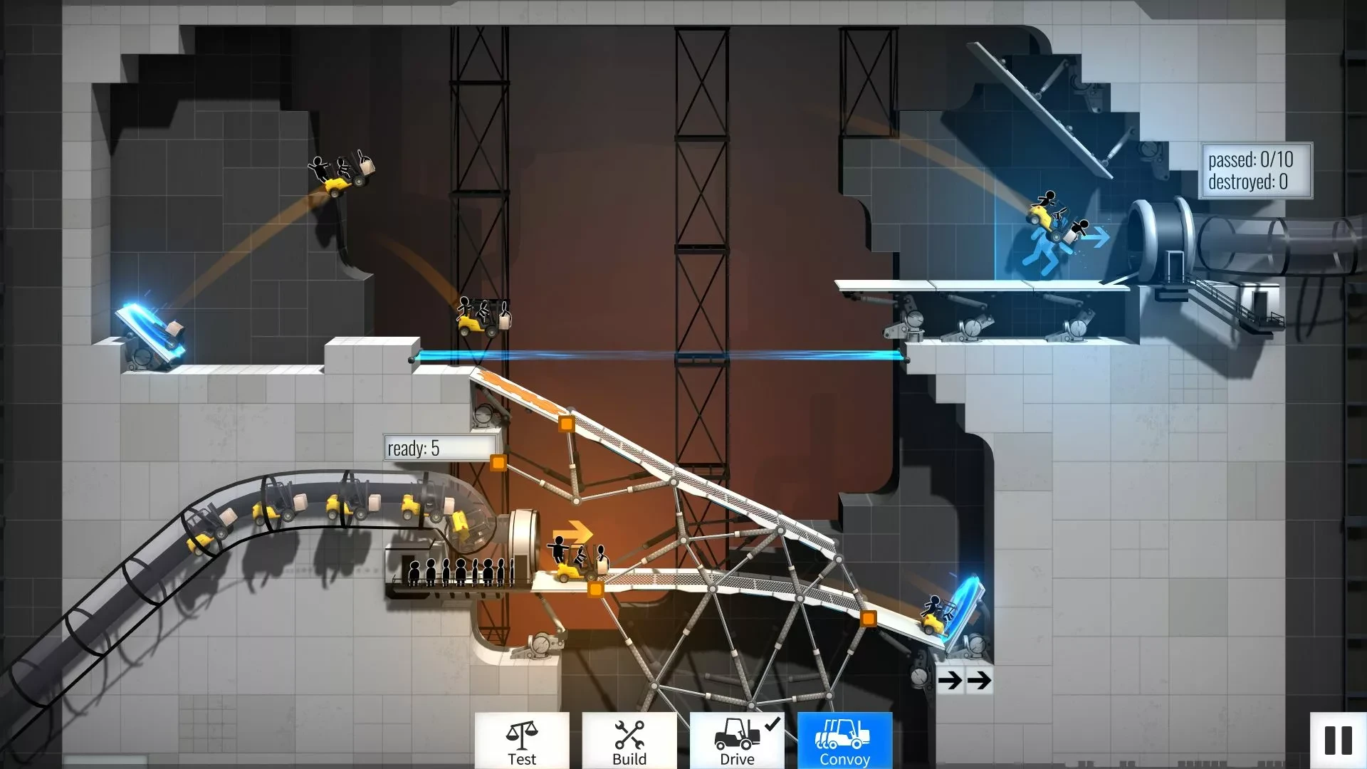 Bridge Constructor Portal mac游戏 screenshot-0