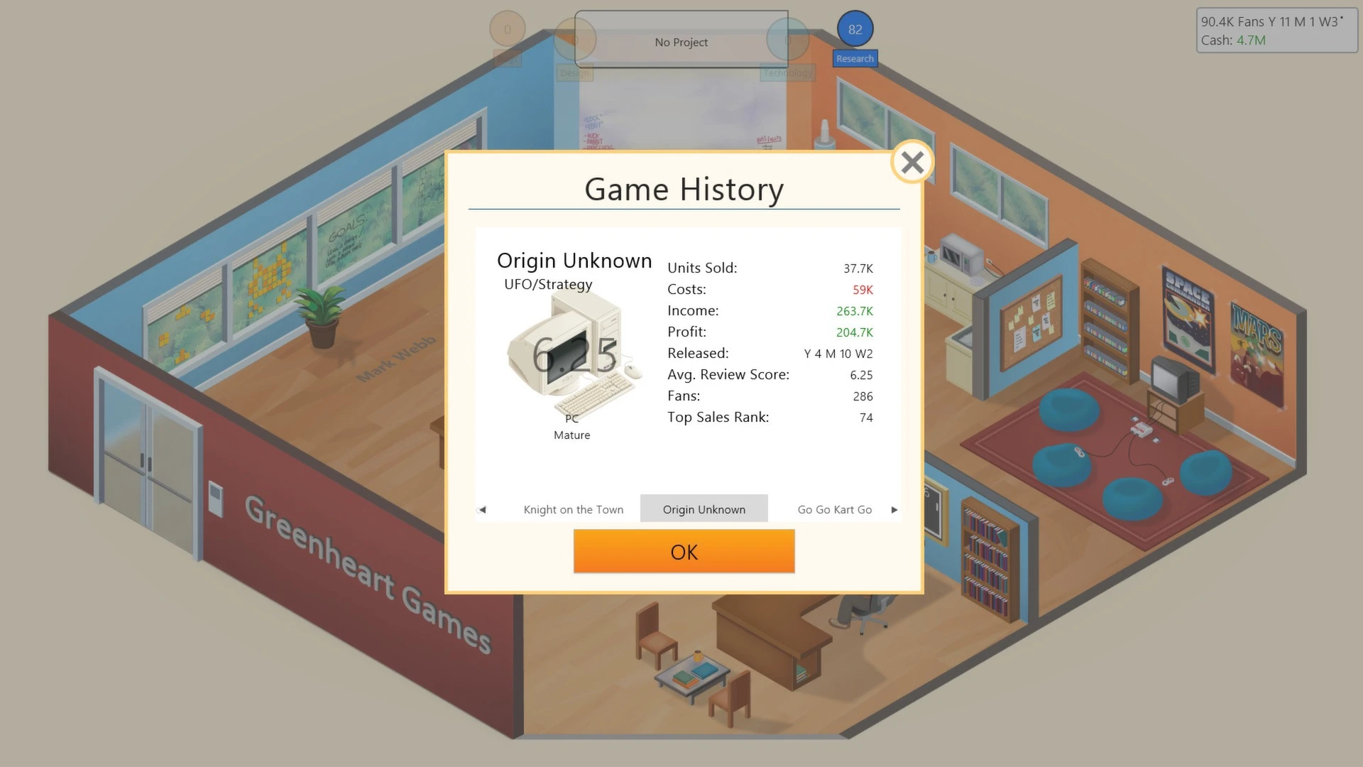 Game Dev Tycoon mac游戏 screenshot-2