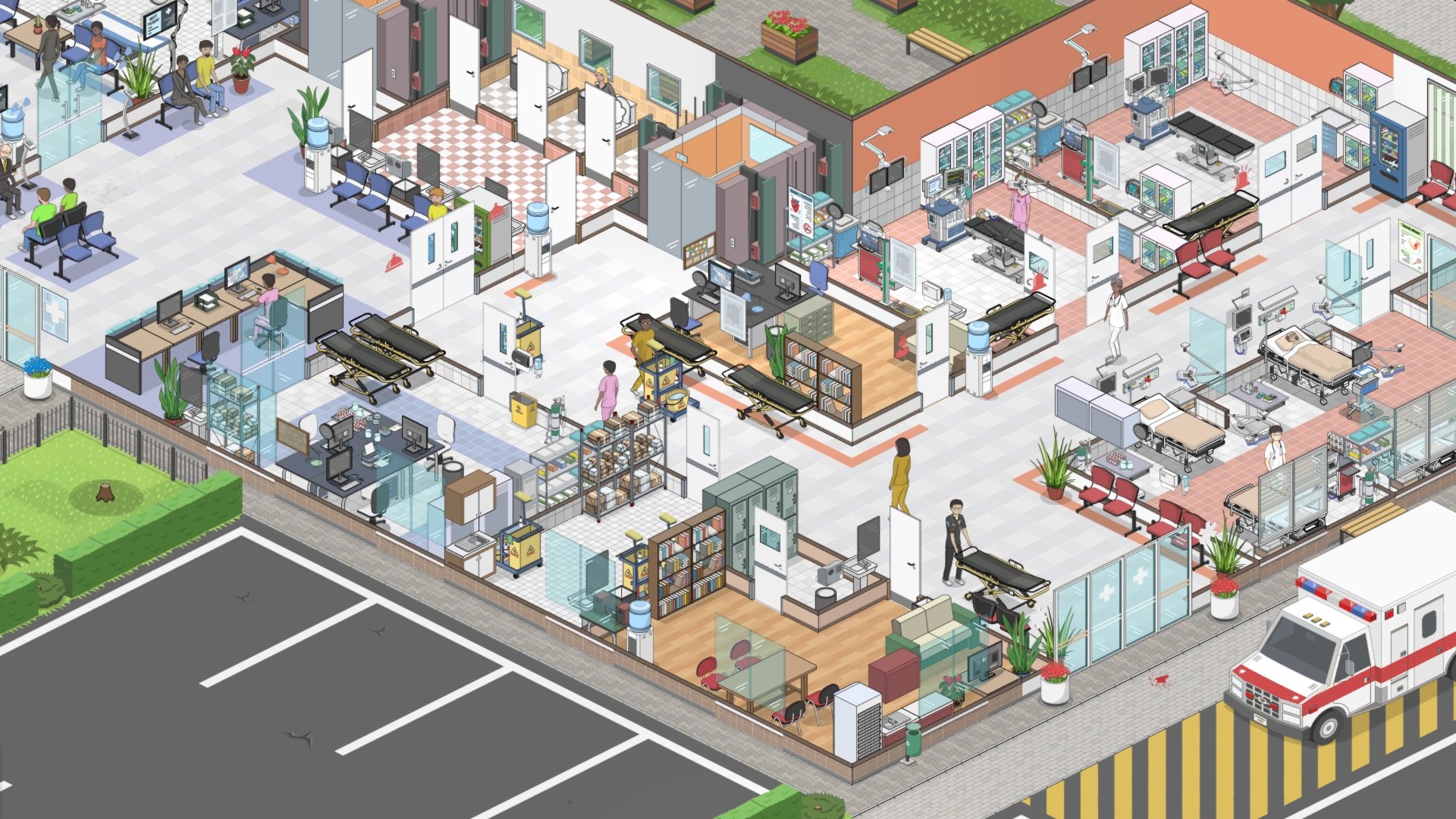 Project Hospital mac游戏 screenshot-1