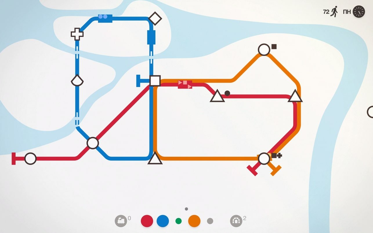 Mini Metro mac游戏 screenshot-0