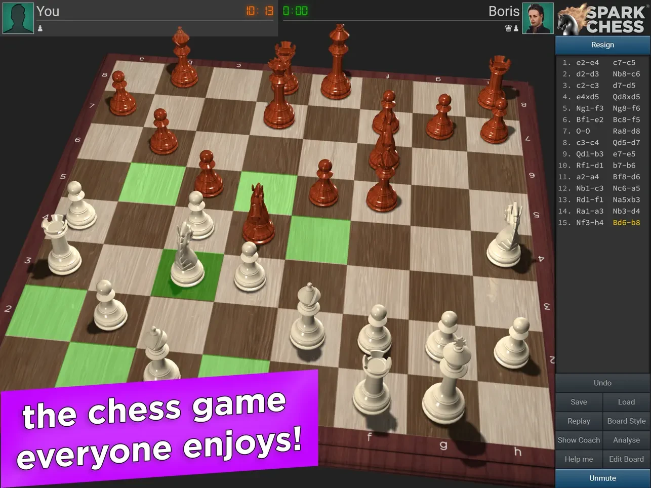 SparkChess Pro mac游戏 screenshot-0