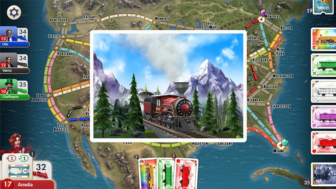 Ticket to Ride mac游戏 screenshot-0