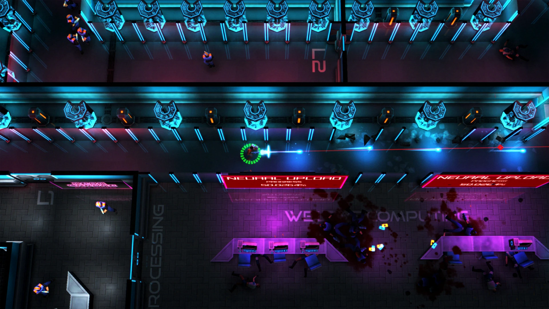 Neon Chrome mac游戏 screenshot-0