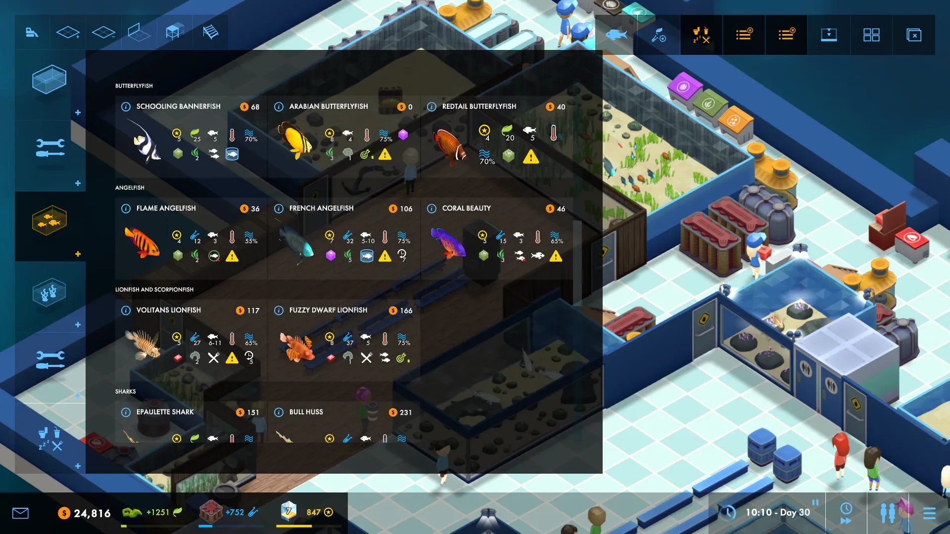 Megaquarium mac游戏 screenshot-2
