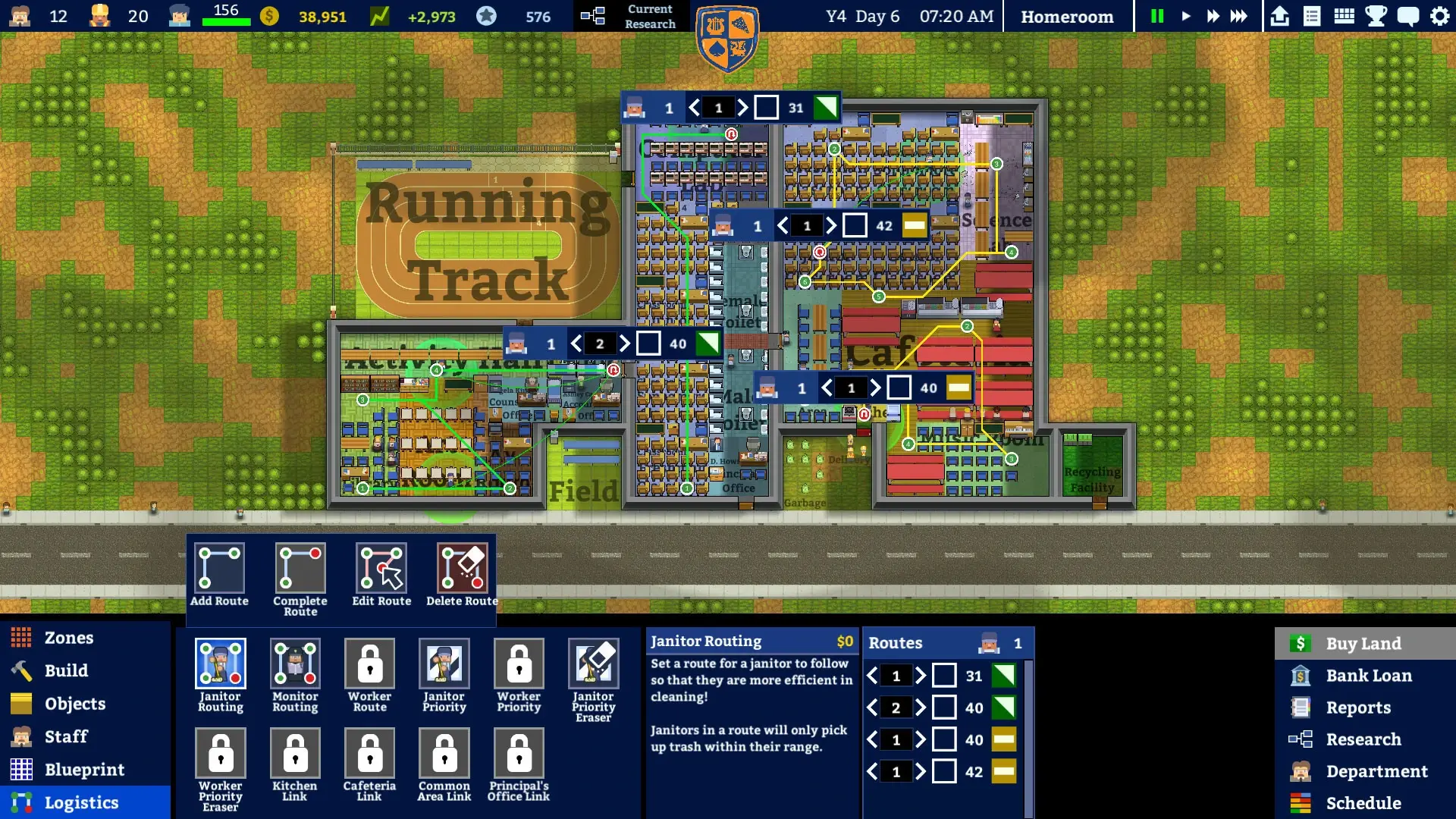 Academia : School Simulator mac游戏 screenshot-0