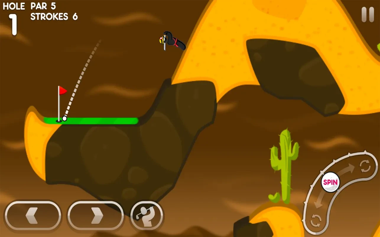Super Stickman Golf 3 mac游戏 screenshot-4