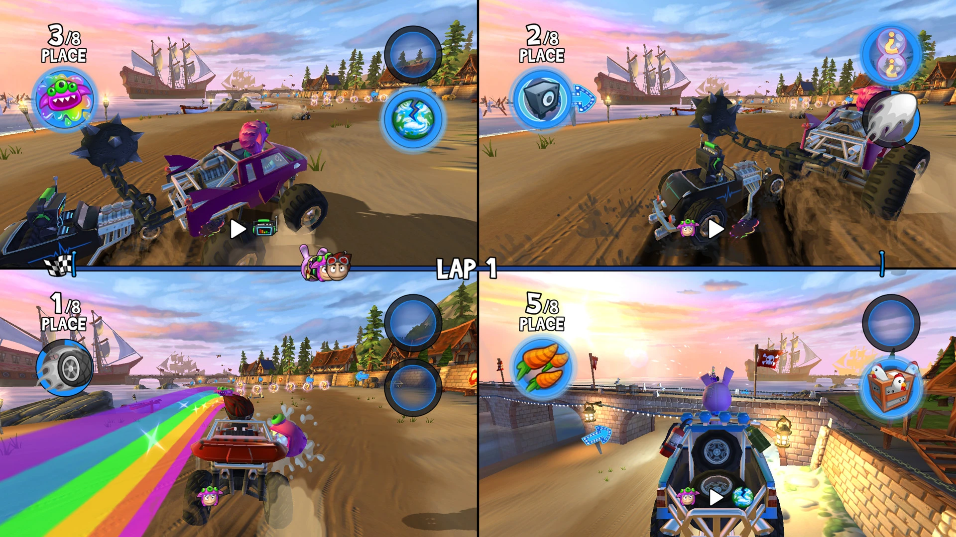 Beach Buggy Racing 2: Island Adventure mac游戏 screenshot-1