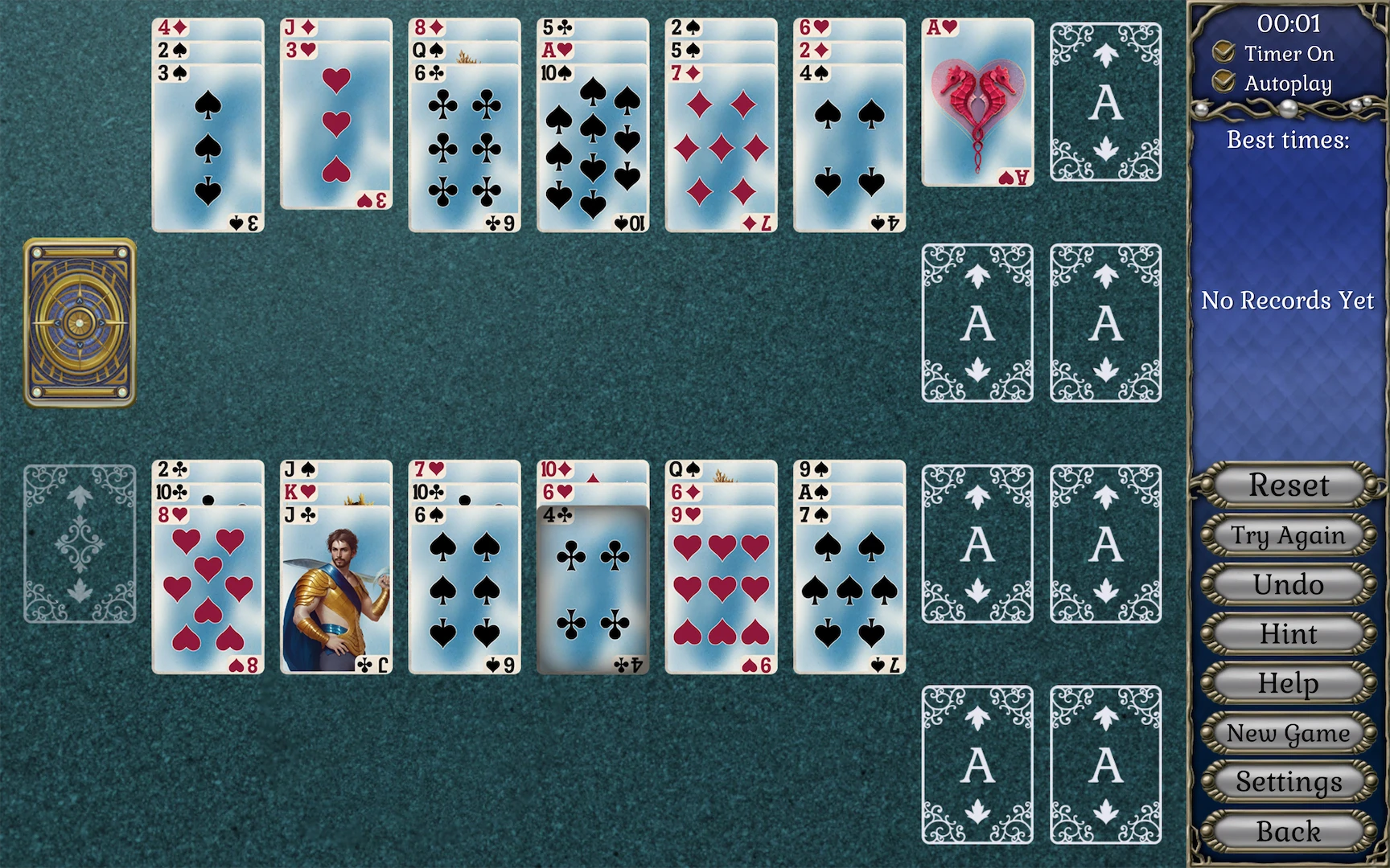 Jewel Match Solitaire Atlantis 4 Collector's Edition mac游戏 screenshot-1
