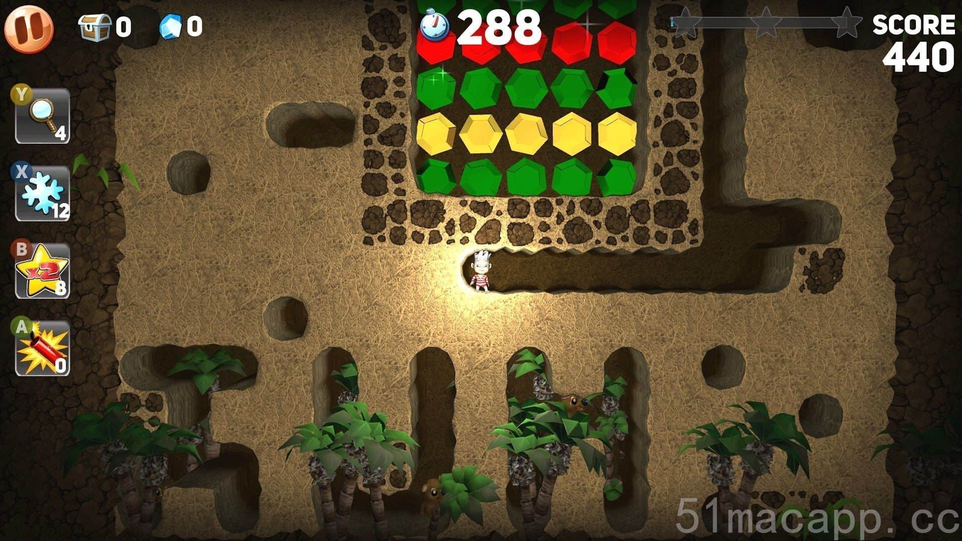 Boulder Dash Deluxe mac游戏 screenshot-0