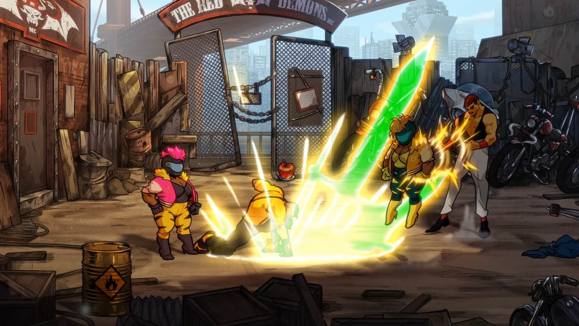 Streets Of Rage 4 mac游戏 screenshot-1