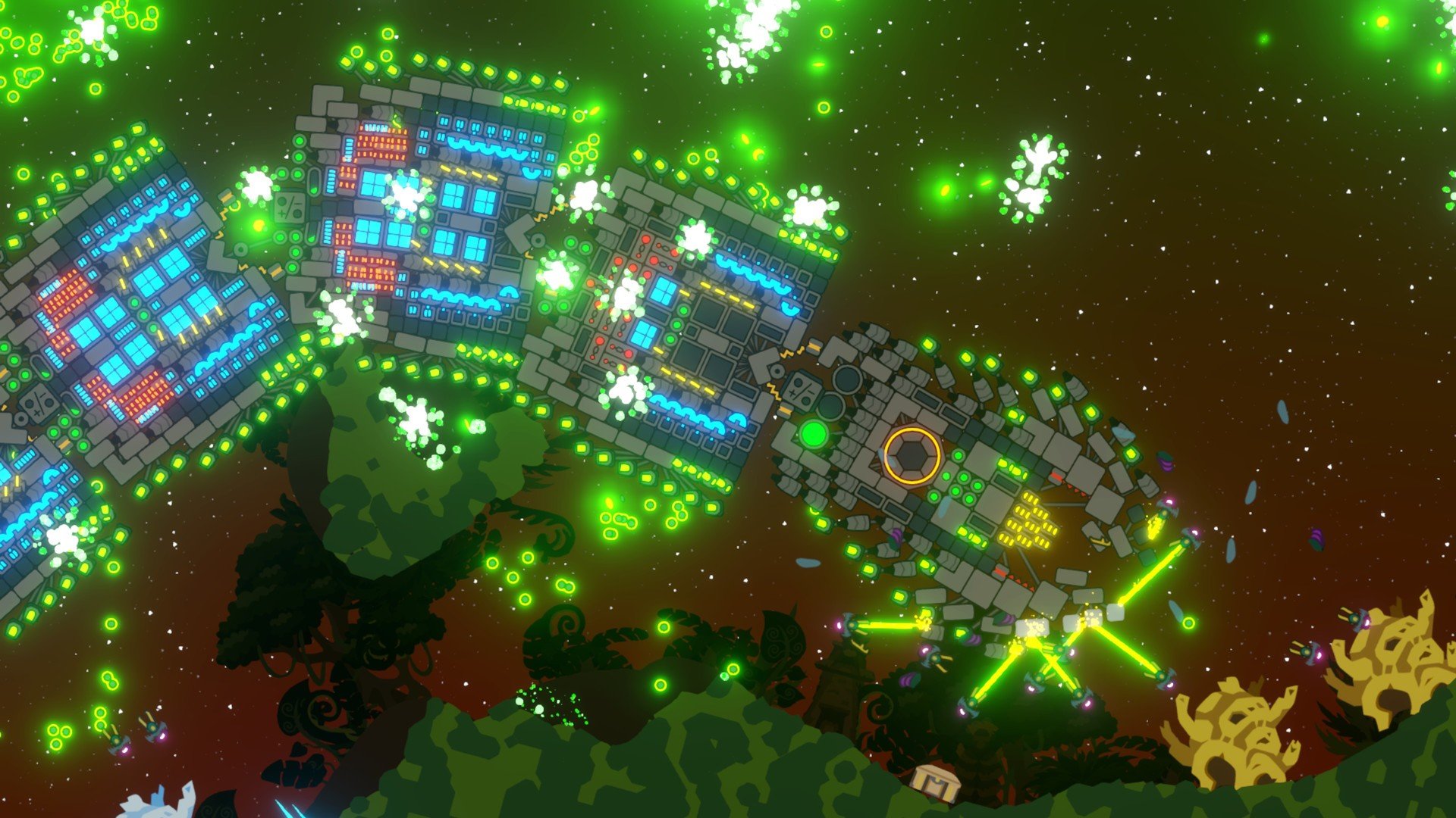 Nimbatus - The Space Drone Constructor mac游戏 screenshot-1