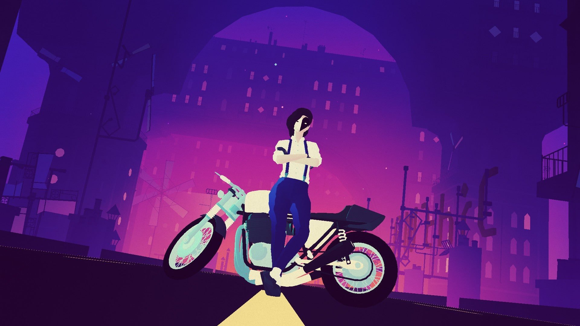 Sayonara Wild Hearts mac游戏 screenshot-4